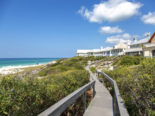 Oceanfront Old Florida Vacation Home Five Bedroom